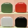 Suitcases Arrival Hand Cosmetic Case Fashion Travel Portable Solid Color High Quality Bag Lockable Box for Ladies 230404