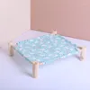 Kattenbedden slod houten hangmatten bed canvas huis lounge voor kleine katten honden duurzame huisdierenaanbod