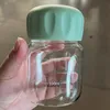 Mini hittebestendige melkbeker met gegradueerd transparant glas Waterbeker Sapdrankbeker Kinderen Studenten Cadeau Watermok Mini Taza De Leche Resistente Al Calor