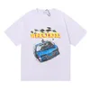 23ss Rhude Herr T-shirt Hög kvalitet Tess Designer Casual Mode Kortärmad Europa Amerika Män Kvinnor T-shirts med rund hals USA Storlek S-XXL