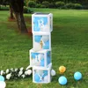 Party Dekoration Transparent Ballon Box Baby Shower Dekoration Junge Mädchen 1. Geburtstag Party Dekorationen Kinder Hochzeit Decor Babyshower Supplies