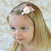 Haarschmuck Haarnadel Haarklammern Baby Mädchen Kopfbedeckung Prinzessin Rosa Simulation Blume Kleinkind Kinder