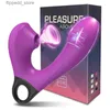 Andere massageartikelen Clitoris zuigende vibrator vrouwelijke zuigende vacuümstimulator Dildo seksspeeltje draadloze bediening voor volwassenen 18 masturbator product Q231104
