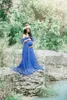 Umstandskleider Schwangerschaft Fee Spitze Partykleid Langes Umstandskleid für Po Shoot Frau Plus Size Kleid Babypartykleid 230417