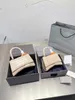 Classic Tote Bag Womens Designer Handbag Cowhide Version High Quality Hourglass Bag Luxury Elegant Block Makeup Bag