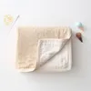 Blankets 100x120 Born Wrap Blanket Cotton For Baby 4 Seasons Absorbent Warm 6 Layers Muslin Children Bath Towel