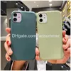 Cell Phone Cases Soft Tpu Case For 12 11 Pro Max Xs Xr 7 8 Plus Se 2 Mti Color Protective Shell Er Drop Delivery Phones Accessories Dhgbc