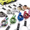 Schlüsselanhänger Einzigartiger kreativer Schlüsselbund Persönlichkeit Auto Whistle Sound Schlüsselanhänger Ins Style Mehrfarbiger Mini-Legierungsschlüsselhalter
