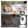 Baby Monitors OULU 3.2 Inch Wireless Video Color Baby Monitor High Resolution Baby Nanny Security Camera Night Vision Temperature Monitoring Q231104