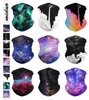 Casquettes de cyclisme Masques 3D Seamless Universe Galaxy Balaclava Masque magique pour le cou Écharpe Anneau Tube Bandana Étoile Impression numérique Headban4869881