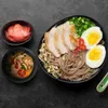 Salada tigela tigela japonesa ramen sobremesas de tampa de missô copo macarrão de xícara