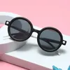 Sonnenbrille fallen personalisierte Mode Kinder Brille Jungen Mädchen rund UV400 5-12 Jahre Gafas de Sol für Po