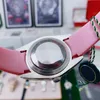 15 types de montres pour hommes V11 boîtier en argent mécanique cadran rose verre saphir ETA3230 montre étanche 904L fermoir d'origine avec boîte numéro de série carte assortie