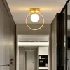 Światła sufitowe Nowoczesna lampa LED do Cloakroom Entrance Hallway Nordic Minimalist Round Balcony Aile Corridor Dekoracja domu