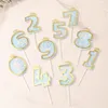 Novelty Items Sequins Crown Digital Candle Birthday Number Cake 0 1 2 3 4 5 6 7 8 9 Topper Girls Boys Baby Shower Party Decor