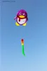 Drachenzubehör, kostenloser Versand, Pinguin-Drachen, fliegendes Spielzeug für Kinder, Drachen, Stretch-Drachen, Kinderspielzeug, Rolle, breiter Rollenwickler, riesiger professioneller Drachen Q231104