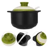Dinnerware Sets Qingyao Seasoning Jar Container Ceramic Soup Bowl Condiment Kitchen Ceramics Spice Multi-function Canister Sealed