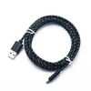 Cavi micro USB intrecciati in nylon tipo C Cavi telefonici tipo C da 1 m/2 m Caricatore dati rapido per Samsung Huawei Xiaomi