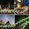 Éclairage de nouveauté LED LIMES SOLAIRES SORTEUR JARDINE DÉCORATIF DÉCORATIVE Fleur artificielle 3 Heads Dandelion Lampe solaire Éclairage extérieur Cour de mariage P230403