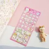 Confezione regalo NEKONI Simpatici adesivi animali per bambini Artigianato Materiale Diario Cancelleria Adesivo decorativo Happy Planner Accessori Forniture