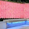 Fleurs décoratives clôture fleur artificielle haie panneau mural plantes balcon cour jardin décoration mariage rangée