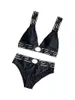 Menas de banho feminina Sexy Women Bikini Swimwear Letter Duas peças conjuntos de roupas de banho de banho de banho de praia de praia de praia feminina S-xl 02