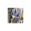 Men'S Suits Blazers Mens Fashion Slim Business Casual Clothing Groomsman Three-Piece Suit Jacket Pants Trousers Vest Sets Drop Del Dh7Hy