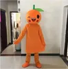 2024 Halloween Orange Girls Mascot Sup Suity Party Dress Christmas Carnival Party Actume Assive Outfit Adult Adfit