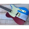 Telecast Electric Guitar, Factory stock, colored splicing sequins, shining, map fingerboards, lighting package