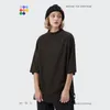 Heren T-shirts Inflatie Basic Classic T-shirt Unisex Zomer 100% katoenen korte mouw T-shirts Mannen laten schouder oversized T-stukken T-stukken Paar matching 230404