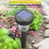 Rasenlampen LED Solar Pathway Lights Wasserdichte Landschaftslampe Solarbetriebene Gartenbeleuchtung für Yard Patio Rasen Hinterhof Gehweg Decor P230406