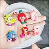 Gift Wrap Charms Wholesale Childhood Memories Mermaid Princess Funny Cartoon Croc Shoe Accessories Pvc Decoration Buckle Soft Rubber Dh4Kv