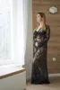 Drese macierzyńska Vneck suknia koronkowa maxi sukienki maxi fantazyjne strzelanie po ciąży kobiety