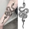 5 PC Tijdelijke tatoeages Magic Death Eaters Dark Mark Mamba Snake Tijdelijke tatoeages voor vrouwen volwassen mannen Serpent Fake Tattoo Realistische Tatoo Decal Z0403
