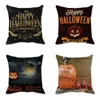 Kussen halloween pompoen decoratieve hoes voor bank gooien linnen kussensloop home decor Jul#29