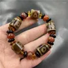 Strand Tibet Retro Üç Göz Dzi Agate