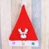 Decorações de Natal 2023 1pc Kids Santa Snowman Hat Bebês meninos meninas