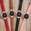 Wristwatches النساء يشاهد نجوم للجنسين Little Point Frosted Belt Belt Ladies منتشرة مع المقياس الروماني Zegarek Damski