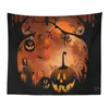 Tapestries 2023 Halloween Decorative Tapestry Ghost Festival Party Background Cloth Hanging Painting Props Large Size