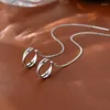 Orecchini posteriori 1 Pz Argento Colore Cristallo Croce Non-Piercing Polsino Orecchino a clip per le donne Strass Stella Falso Gioielli per piercing alla cartilagine