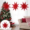Other Event Party Supplies 3pcs Christmas Stylish Delicate Chic Paper Lamp Shades Star Shade Pendants Hanging shades for 230404
