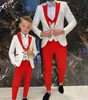 Ternos masculinos Blazers 2023 noivo de casamento Branco Floral Tuxedo Slim Men Fit