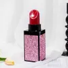 Evening bag Shiny Sequin Lipstick Clutch Bag Women Designer Panelled Chic Red Pu