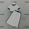 designer dress for women comfort skirt set New arrival summer suit Striped design T-shirt and skirt Size S-L Free shipping Mar29