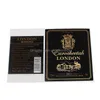 Etiquetas Etiquetas Atacado Personalizado Preto e Ouro Folha Etiqueta Pacote Vinho Adesivos Adesivos Roll Golden Stam Front Back Side Labels221C Dh4YP