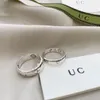 Anelli di design di lusso Anelli con lettera d'argento per uomo e donna con lo stesso anello di coppia di paragrafo Moda cento con accessori anelli alla moda Buon regalo