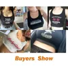 Women's Tanks Crop Top Women Teach Love Inspire Grunge Aesthetic Gothic Y2k Tank Female Clothes