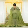 Nov Aso 223 Ebi Arabic Green Sweath Платье выпускное выпускное платье с блестками кружевное перье