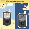 Moniteurs pour bébé Moniteur vidéo pour bébé avec caméra Vision nocturne automatique Moniteur de température de conversation bidirectionnelle Moniteur de berceuses Produits portables pour bébé Q231104