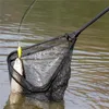 Fishing Accessories Sougayilang 65-112cm Folding Fishing Brail Net Telescopic Fishing Landing Net Scoop Net 230403